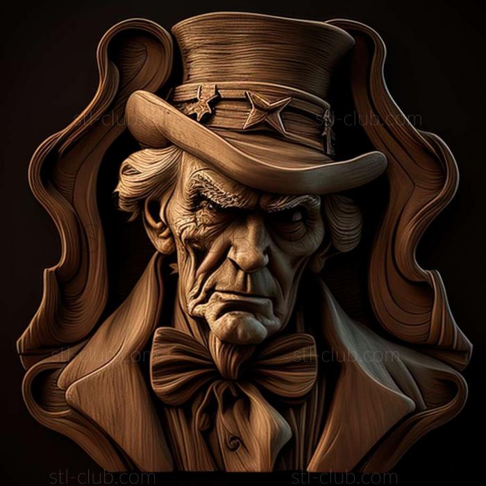 3D model uncle sam (STL)